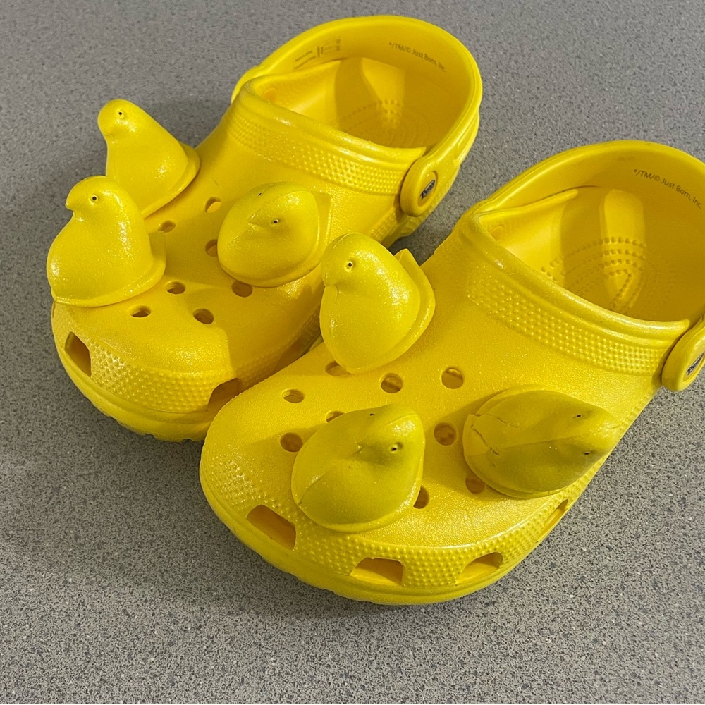 Limited Edition Yellow Peeps Crocs